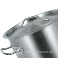 Stainless Steel Stock Pot with Compoud Bottom